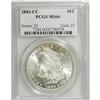 Image 1 : 1883-CC S$1 MS66 PCGS. Golden-brown and apple-green ba
