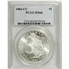 Image 1 : 1884-CC S$1 MS66 PCGS. A wisp or two of light color oc