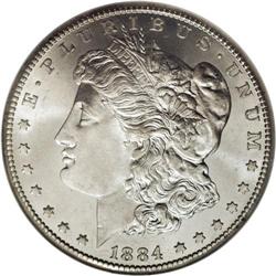 1884-CC S$1 MS67 NGC. Another Superb Gem example from