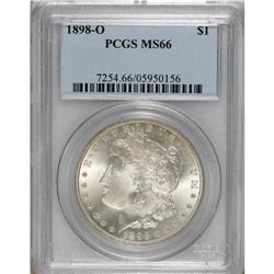 1884-O S$1 MS66 PCGS, a splendidly lustrous, brilliant