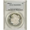 Image 1 : 1884-O S$1 MS65 Deep Mirror Prooflike PCGS. One of the