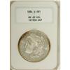 Image 1 : 1884-O S$1 MS65 Deep Mirror Prooflike NGC. Peripheral