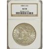 Image 1 : 1884-S S$1 AU58 NGC. Considerable luster occurs on sil