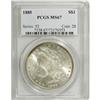 Image 1 : 1885 S$1 MS67 PCGS. The design elements are well impre