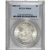 Image 1 : 1885-CC S$1 MS66 PCGS. Gorgeous mint frost shines over
