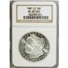 Image 1 : 1885-CC S$1 MS64 Deep Prooflike NGC. Although the deep