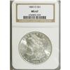 Image 1 : 1885-O S$1 MS67 PCGS. The pearl-gray surfaces exude a