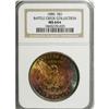 Image 1 : 1886 S$1 MS64 S NGC. Ex: Battle Creek Collection. The