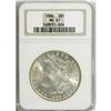 Image 1 : 1886 S$1 MS 67 NGC. A spectacular dollar with nearly m