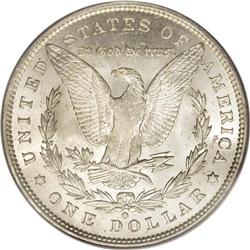 1886-O S$1 MS63 PCGS. As noted by Bowers in his silver