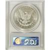 Image 2 : 1887/6 S$1 MS64 PCGS. VAM-2. A Top 100 Variety. Dazzli