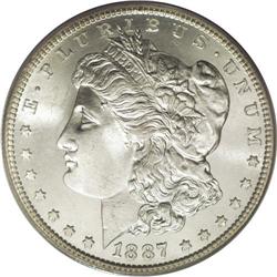 1887-S S$1 MS65 PCGS. At one time, the 1887-S was cons