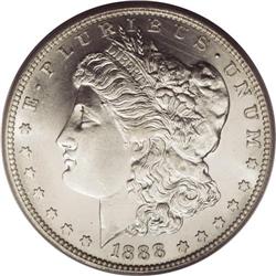 1888-S S$1 MS65 PCGS. David Bowers (2006) writes of th