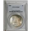 Image 1 : 1890 S$1 MS65 PCGS. The issue is scarce at the Gem lev
