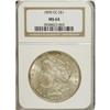 Image 1 : 1890-CC S$1 MS64 NGC. The design elements are fully br