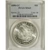 Image 3 : 1890-CC S$1 MS65 PCGS. Showing all of the necessary ch