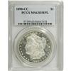 Image 1 : 1890-CC S$1 MS63 Deep Mirror Prooflike PCGS. VAM-3. Th