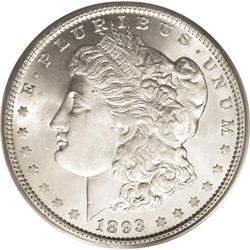 1893 S$1 MS65 PCGS. This low mintage silver dollar has