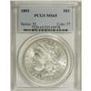 Image 3 : 1893 S$1 MS65 PCGS. The strike is above-average for th