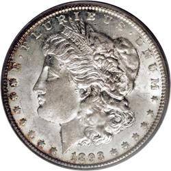 1893-CC S$1 MS62 PCGS. 1893-CC dollars usually come wi
