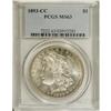 Image 3 : 1893-CC S$1 MS63 PCGS. Political squabbles cut short t