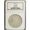 Image 3 : 1894 S$1 AU50 NGC. About half of the luster is still p