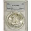 Image 3 : 1894 S$1 MS62 PCGS. The surfaces are brilliant on this