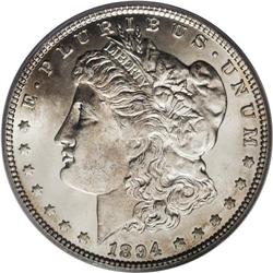 1894-O S$1 MS62 PCGS. It seems curious that the 1894-O