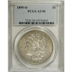 1895-O S$1 AU50 PCGS. The 1895-O saw a mintage of 450,