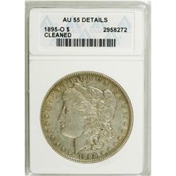 1895-O S$1 --Cleaned--ANACS. AU55 Details. Considered t