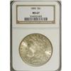 Image 3 : 1896 S$1 MS67 NGC. A light golden cast is noted on the