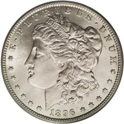 1896-O S$1 MS62 PCGS. The luster is well above average