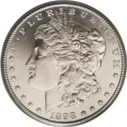 1898-S S$1 MS65 Prooflike PCGS. This coin could be mis