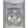 Image 3 : 1899-O S$1 MS67 PCGS. Both sides of this Superb Gem ar