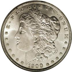 1900 S$1 MS67 NGC. Unlike the 1899 and 1901 Philadelph