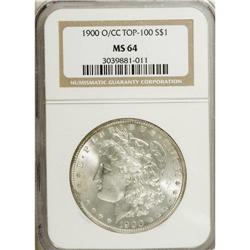 1900-O/CC S$1 MS64 NGC. VAM-12. A Top 100 Variety. VAM