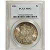 Image 3 : 1901 S$1 MS62 PCGS. Both Miller and Bowers single out