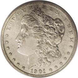 1901 S$1 Doubled Die Reverse XF45 PCGS. VAM-3. A Top 1