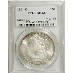 1901-O S$1 MS66 PCGS. Nicely struck, with lustrous sur