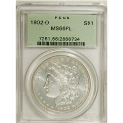 1902-O S$1 MS66 Prooflike PCGS. A boldly struck and es