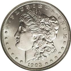 1903 S$1 MS67 NGC. This piece is exemplary in every wa