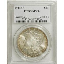 1903-O S$1 MS66 PCGS. Boldly struck, highly lustrous,