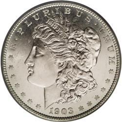 1903-O S$1 MS66 Prooflike PCGS. At one time the 1903-O