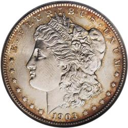 1903-S S$1 MS63 NGC. An affordable example of this sca