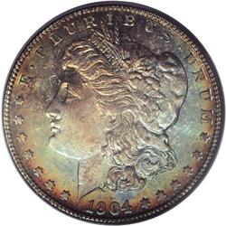 1904-S S$1 MS64 PCGS. This moderately scarce near-Gem