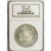 Image 3 : 1881 S$1 PR66 NGC. A well-produced year in Morgan doll