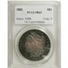 Image 1 : 1882 S$1 PR63 PCGS. The plum-red fields and devices ar