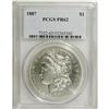 Image 1 : 1887 S$1 PR62 PCGS. Slight repunching is noted on the