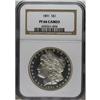 Image 3 : 1891 S$1 PR66 Cameo NGC. This is a sensational example
