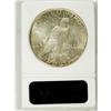 Image 2 : 1921 S$1 MS64 ANACS. Lemon tints enrich this lustrous